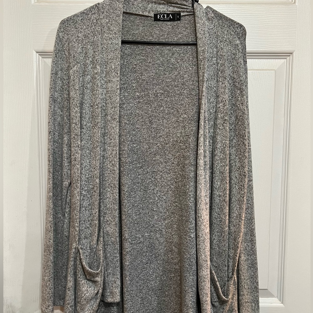 Brand new gray cardigan